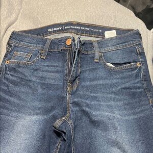 Old Navy Dark Wash Boyfriend Jeans
